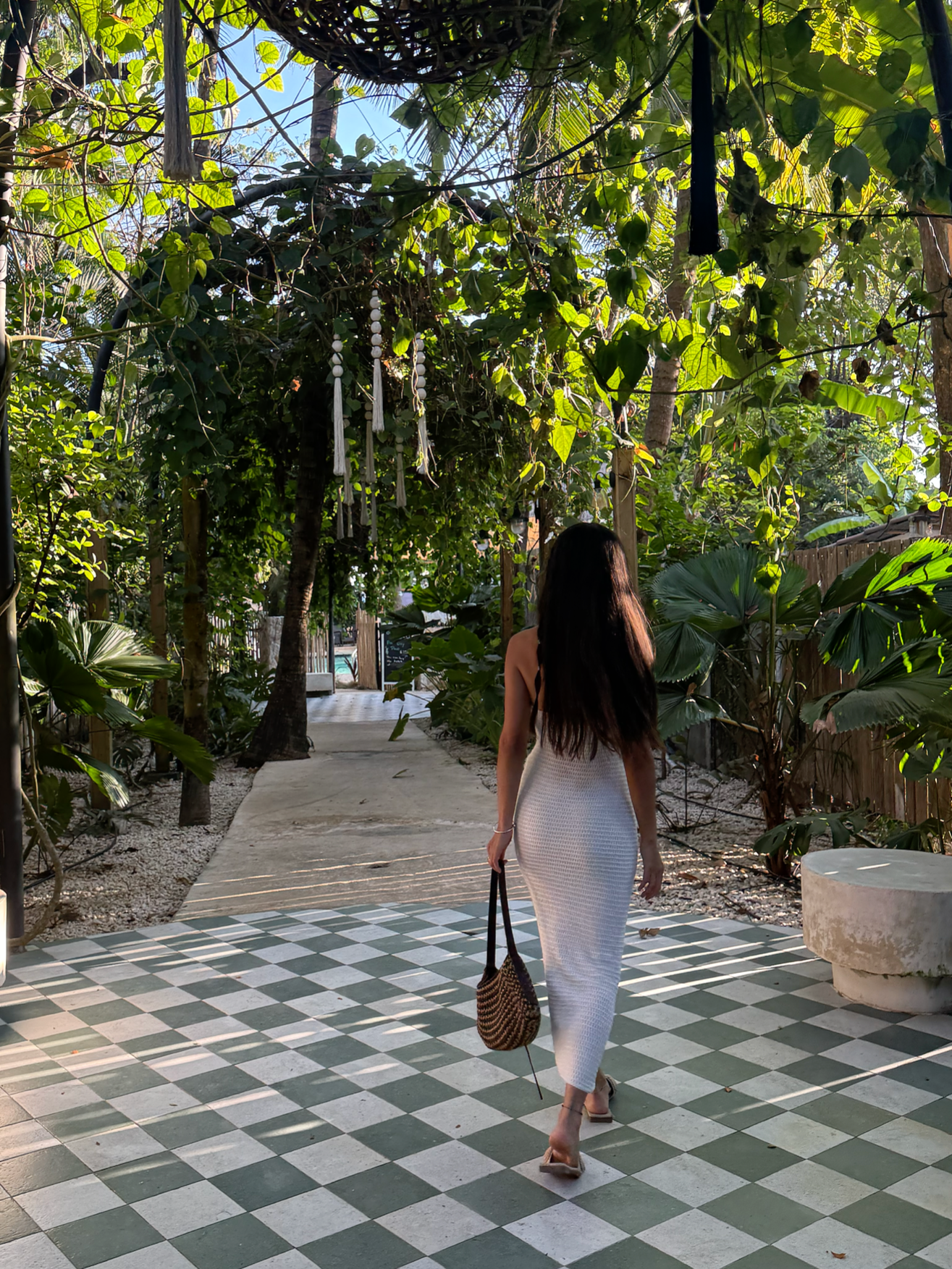 VESTIDO TEJIDO CHAMPAÑA <3 SUMMER TIME!