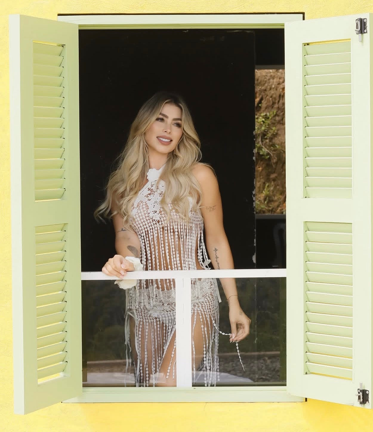 BLUSA TEJIDA VERANO