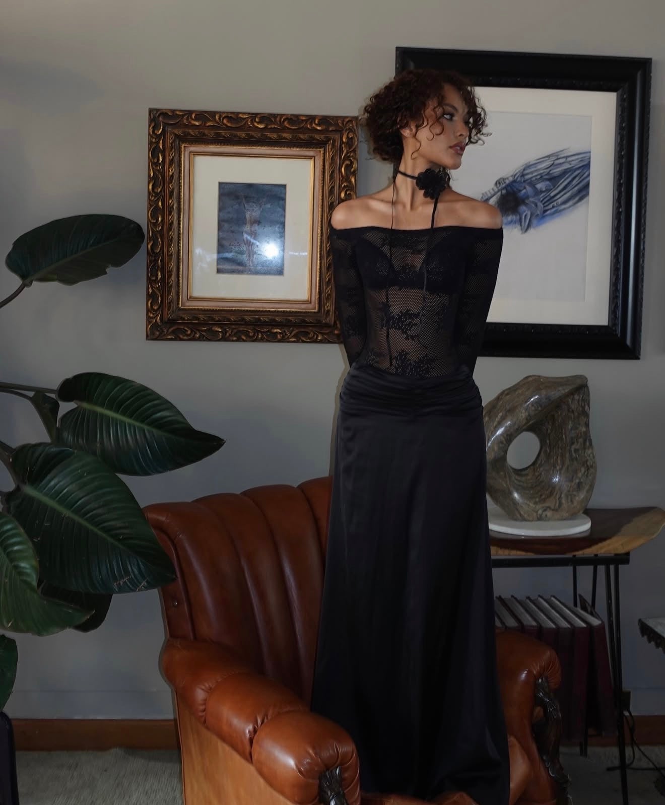 FALDA PRECIOSA EN SEDA